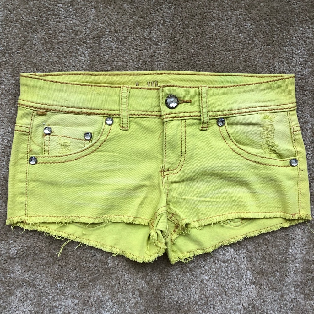 Dollhouse Green Shorts